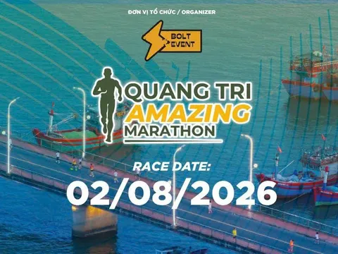 Giải “Quang Tri Amazing Marathon” và “Aqua Warriors Quang Tri 2026” – Giải đấu mang đến trải nghiệm độc đáo khi kết hợp giữa thi đấu thể thao và khám phá vẻ đẹp hoang sơ, kỳ vĩ của thiên nhiên miền Trung