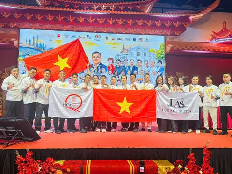 Đội tuyển Hội Đầu bếp Hà Nội giành 37 huy chương, 9 cúp vàng tại cuộc thi ẩm thực quốc tế GCCM 2026